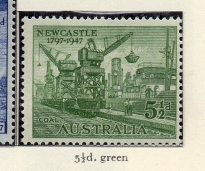 Australia 1947 Early Issue Fine Mint Hinged 5.5d. NW-156820