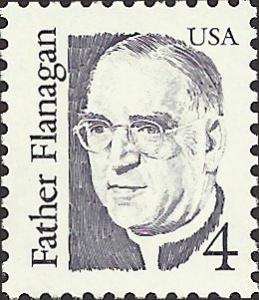 # 2171a MNH - SCV-0.25 - GRAYISH VIOLET - FATHER FLANAGAN