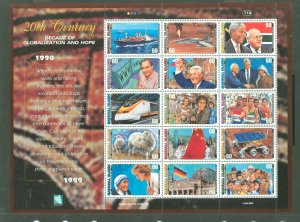 Marshall Islands #730  Souvenir Sheet