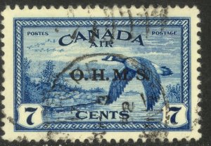 CANADA 1949 CANADA GEESE IN FLIGHT AIRMAIL OFFICIAL Sc CO1 VFU