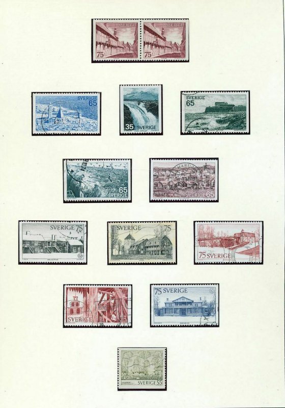 SWEDEN 1950s/60s M&U Collection(Appx 120+Items) (As 274