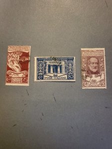 Stamps Italy Scott #140-2 used