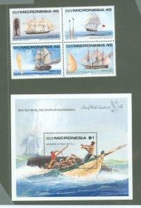 Micronesia #113A-114  Single (Complete Set)