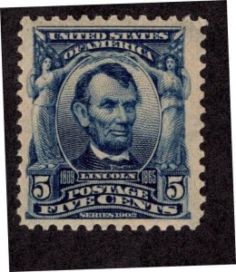 U.S. - 304 - Almost Very Fine - Never Hinged