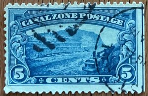 Canal Zone #107 Used SE Single Gaillard Cut L48