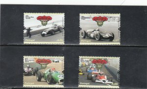 PORTUGAL SET 50 YEARS FORMULA 1 BOAVISTA CIRCUIT (2008)   MNH(**)