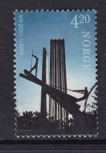 Norway #1266  used  2000  Skien  4.20k