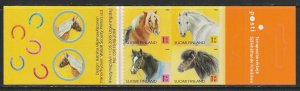 2005 Finland - Sc 1239 - MNH VF - Complete Booklet - Horses