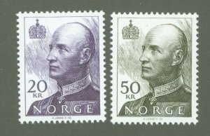 Norway #1019-20 Mint (NH)