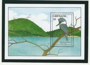 Grenada  birds souvenir sheet mnh sc 1611