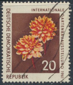 German Democratic Republic  SC# 566   Used Flowers   see details & scans