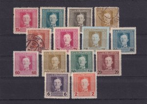 SA21g Austria 1917 Military Post, used and unused stamps