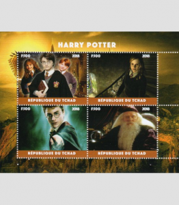 Chad 2018 HARRY POTTER Daniel Radcliffe Movie Sheet Perforated Mint (NH)