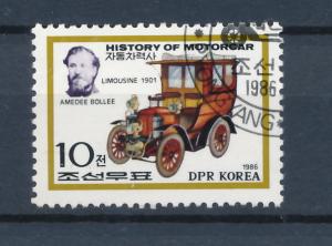 DPR Korea 1986 Scott 2542 CTO - history of the Motor car 