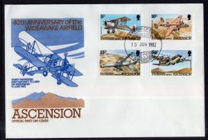 Ascension 309-312 Airplanes U/A FDC