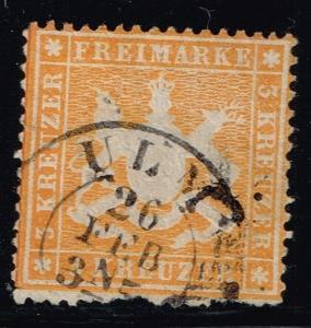 Wurttenberg SC# 25, CDS.       Lot 02222015