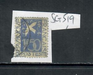 FRANCE 1934 YVERT 1.5 Francs USED SG519