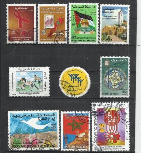 TEN AT A TIME  - MAROC 21 - POSTALLY USED