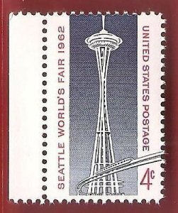 1962 Seattle's World Fair Single 4c Postage Stamp, Sc# 1196, MNH, OG