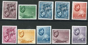 Seychelles 125/143 SG 135a/145ab Odrinary Paper MLH VF 1942-45 SCV $38.15