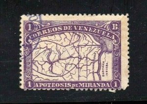 Venezuela stamp #141, used, 1896,  CV $27.50
