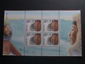GREEN LAND 2005 SC#B30a  SAVE THE CHILDREN FUND S/S MNH VERY FINE