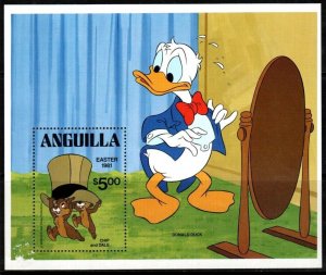 ANGUILLA SGMS463 1981 EASTER DISNEY MNH