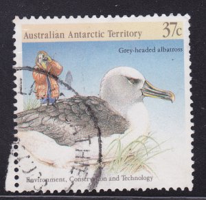 AAT - #L76e 1988 Grey-headed Albatross 37c used