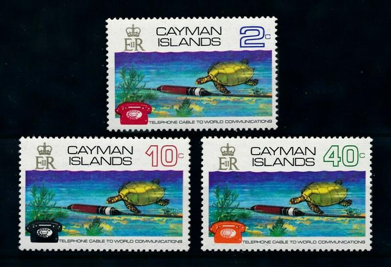 [99639] Cayman Islands 1972 Marine Life Sea Turtle Telephone  MNH