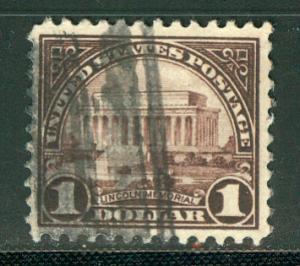 United States Scott # 571, used