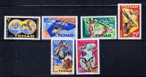 Chad 106-11 NH 1965 Animals 