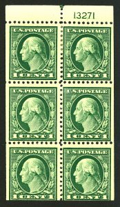 U.S. #498e MINT OG HR 