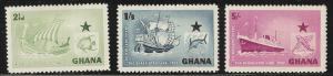 Ghana  set mint sc 14 - 16