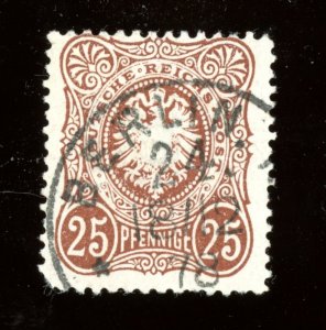 1875 Germany Scott #33 Used German Eagle