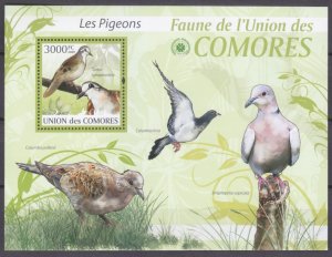 2009 Comoro Islands 2425/B520 Birds - Doves 15,00 €