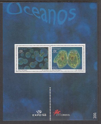 Portugal 2219 Marine Life Souvenir Sheet MNH VF