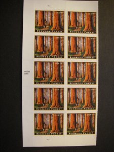 Scott 4378, $4.95 Redwood Forest, PB10 #P1111 UL & LL, MNH American Landmarks