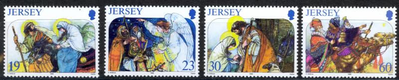 Jersey Sc# 773-776 MNH 1996 Christmas