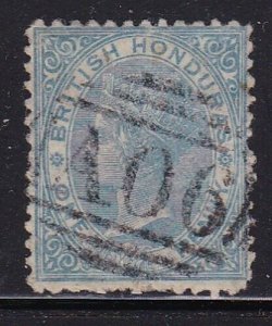 Album Treasures British Honduras Scott # 8 1p Victoria Very Fine Used-