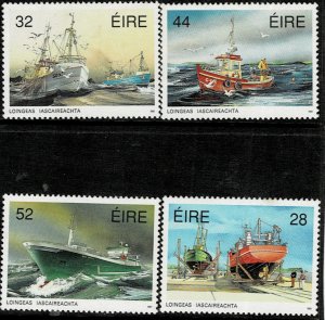 IRELAND 1991 FISHING FLEETS MNH