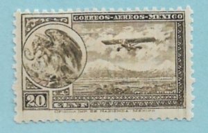 1929 Mexico C13 20c Coat of Arms & Airplane MHR OG