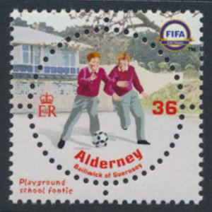 Alderney  SG A231  SC# 229 FIFA Football Mint Never Hinged see scan 