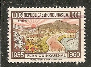Honduras   Scott C255   Five Year Plan    Used