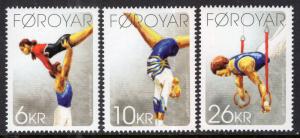 Faroe Islands 514-516 Sports MNH VF