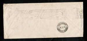 Canada #176 Used Strip Of Six & #190 Block On Airmail Cover To Sao Paulo Brazil