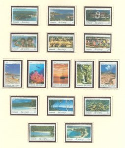 Vanuatu #595-610 Mint (NH) Single (Complete Set)