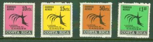 COSTA RICA C498-501 MNH IN $2.00