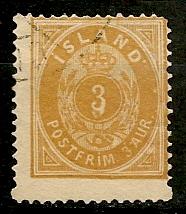 Iceland 15 used CV $30