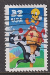 United States 3204a Sylvester & Tweety Bird 1998