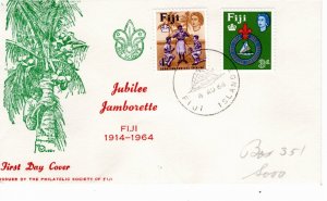 Fiji 1964 Sc 206-7 FDC 2